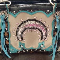 Cowgirl Satchel Purse, A Conceal And Carry Handbag.