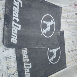 Great Dane Mud Flaps Pair