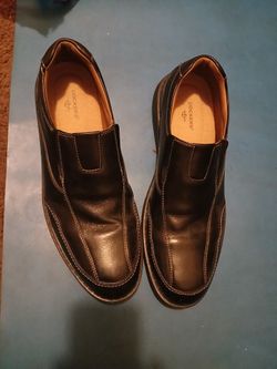 Doctors Brown leather loafers Slip on Bike toe size 13 men Excellent condition only worn oncee