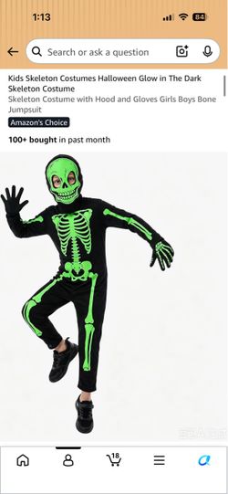 Skeleton costume