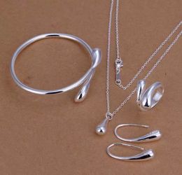 Looking for sterling silver??? Heard you go! Stamped 925 3 piece set!