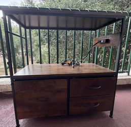 STAND WITH DRAWERS $30