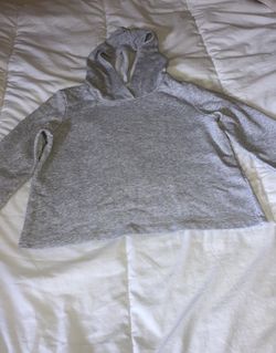 Cropped hoodie