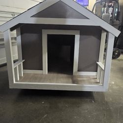 Extra Large Dog House With Patio