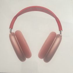 Red airpod maxes