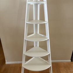 Corner Shelve Unit 5 1/2 Feet Tall