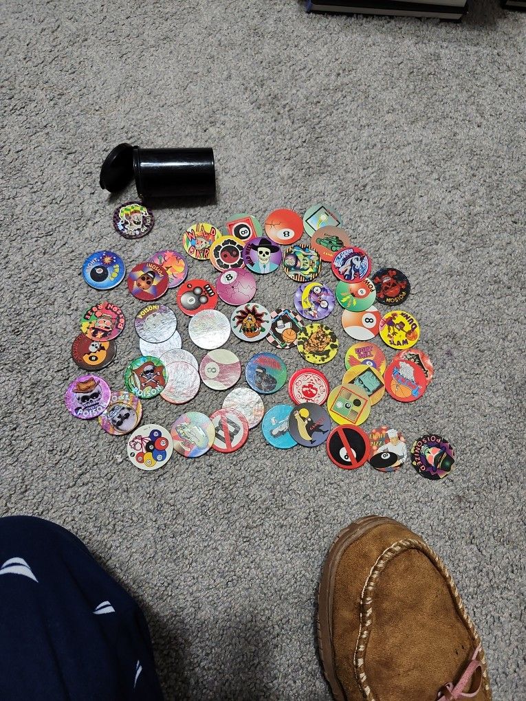 Original pogs From Mid 1990s