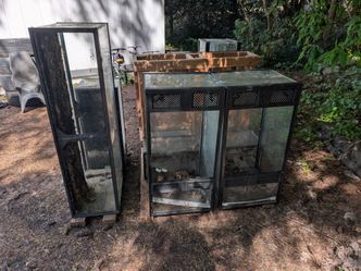 Fish and reptile tanks