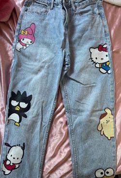 Sanrio character jeans