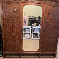 English Armoire circa 1898