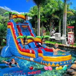 22 FOOT TALL WATERSLIDE Inferno 