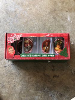 Christmas Story Glass