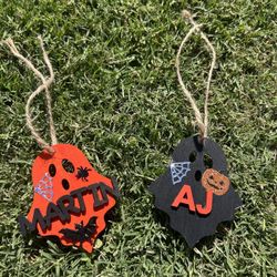 Spooky Basket Tags