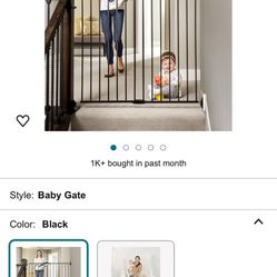 Baby Gate For $25 Never Used 