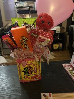 Valentines Time Candy Bouquet