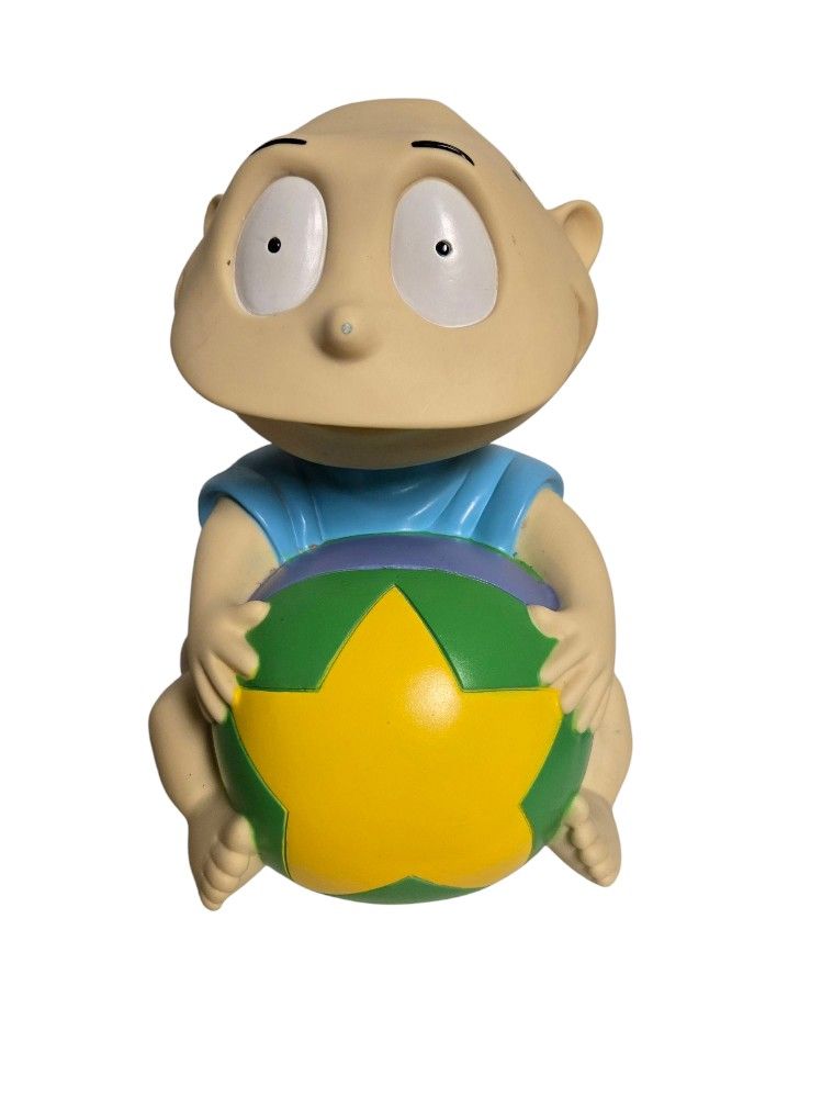vintage 1990s Rugrats Tommy Pickles 7 1/2" bank