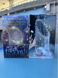 Dodgers World Series Trophy