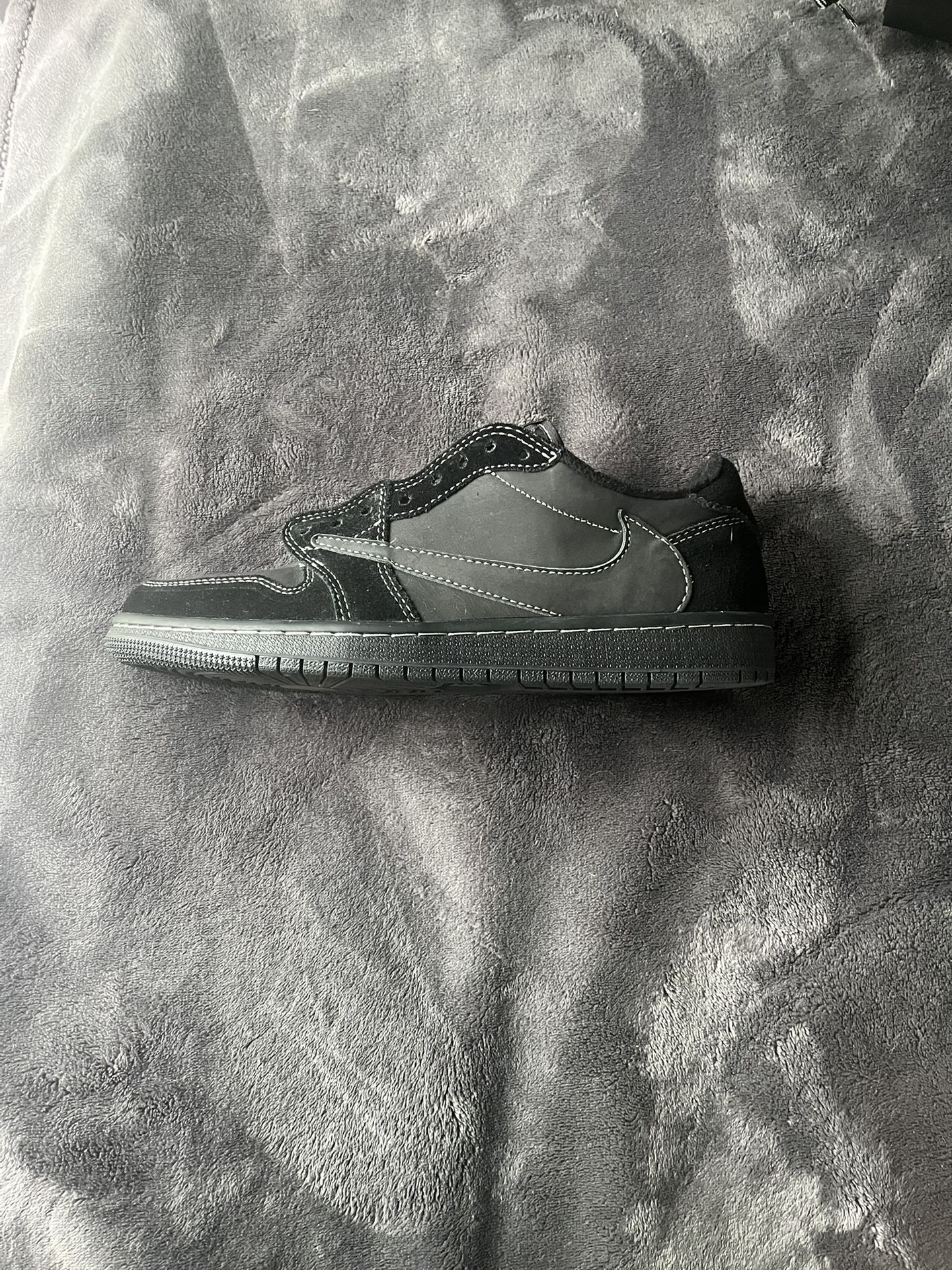 Jordan 1 low Travis Scott Black Phantom, Size 8.5