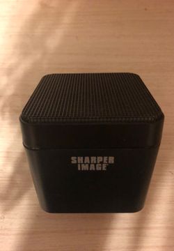 Bluetooth sharper image mini speaker