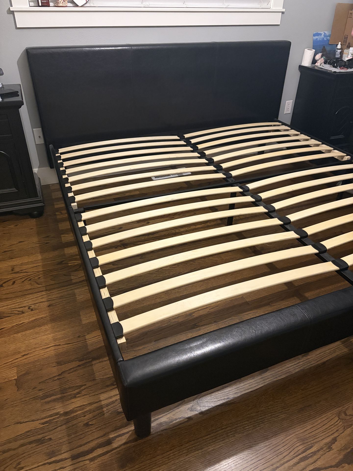 King size bed frame