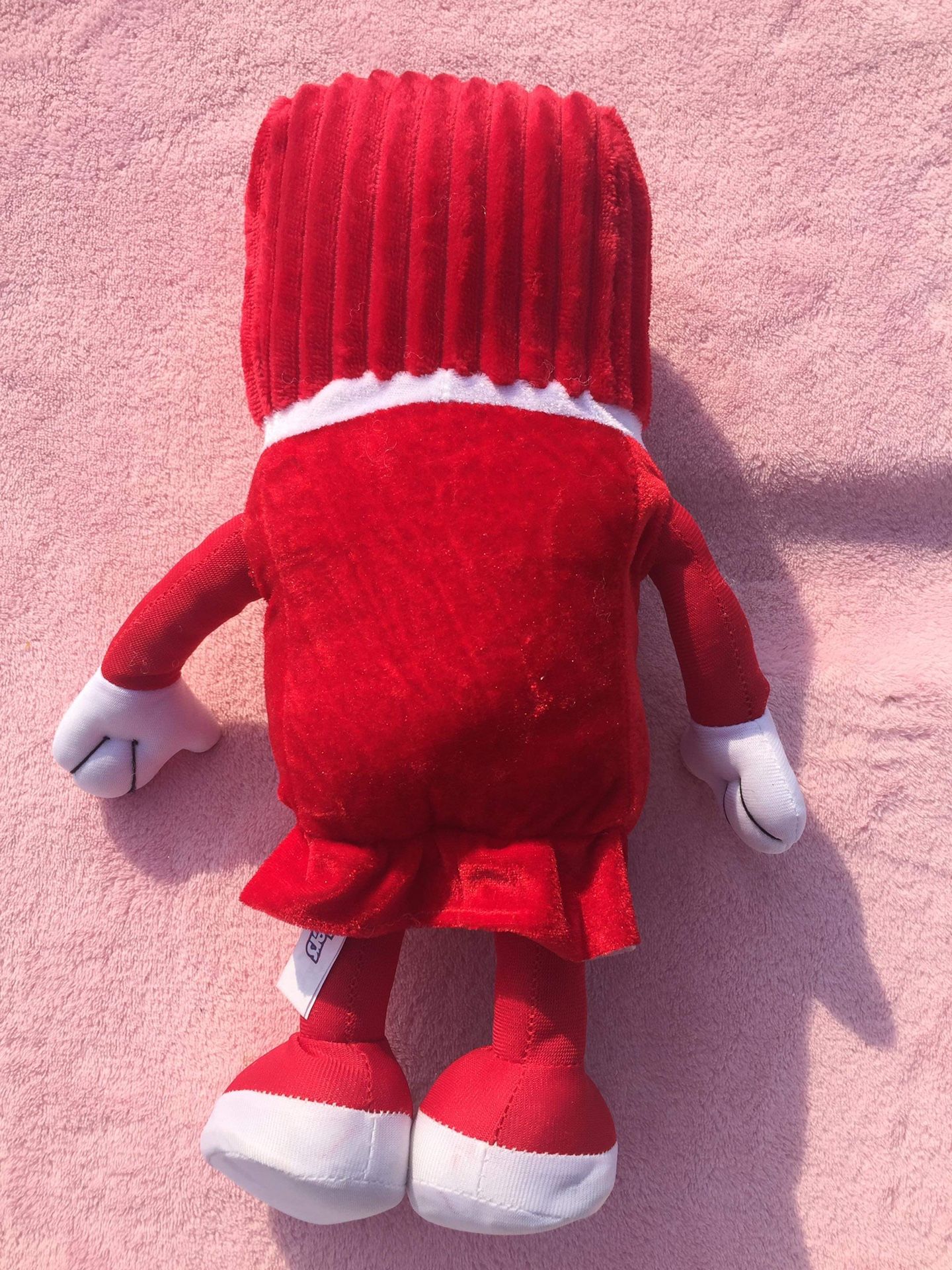 Twizzlers Licorice Girl Mascot Plush Stuffed Doll Posable Arms 12
