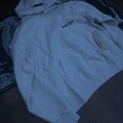 Essentials light oat hoodie