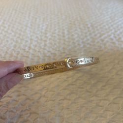 Vintage Vivienne Westwood Gold Buckle Choker 