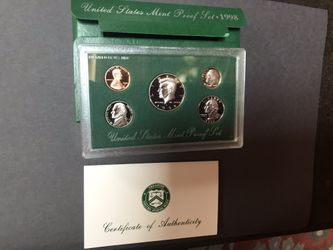 1998 Mint Proof Set