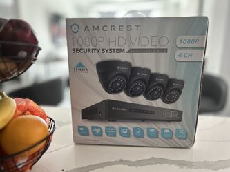 Amcrest 1080P HD VIDEO security system