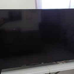 60in TV Onn. Brand Like New 