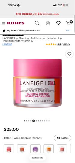 Laneige lip mask NEW