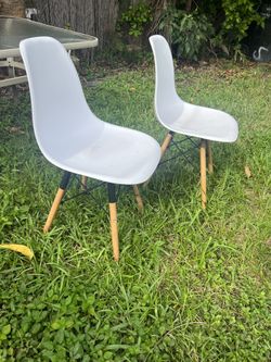 To chairs