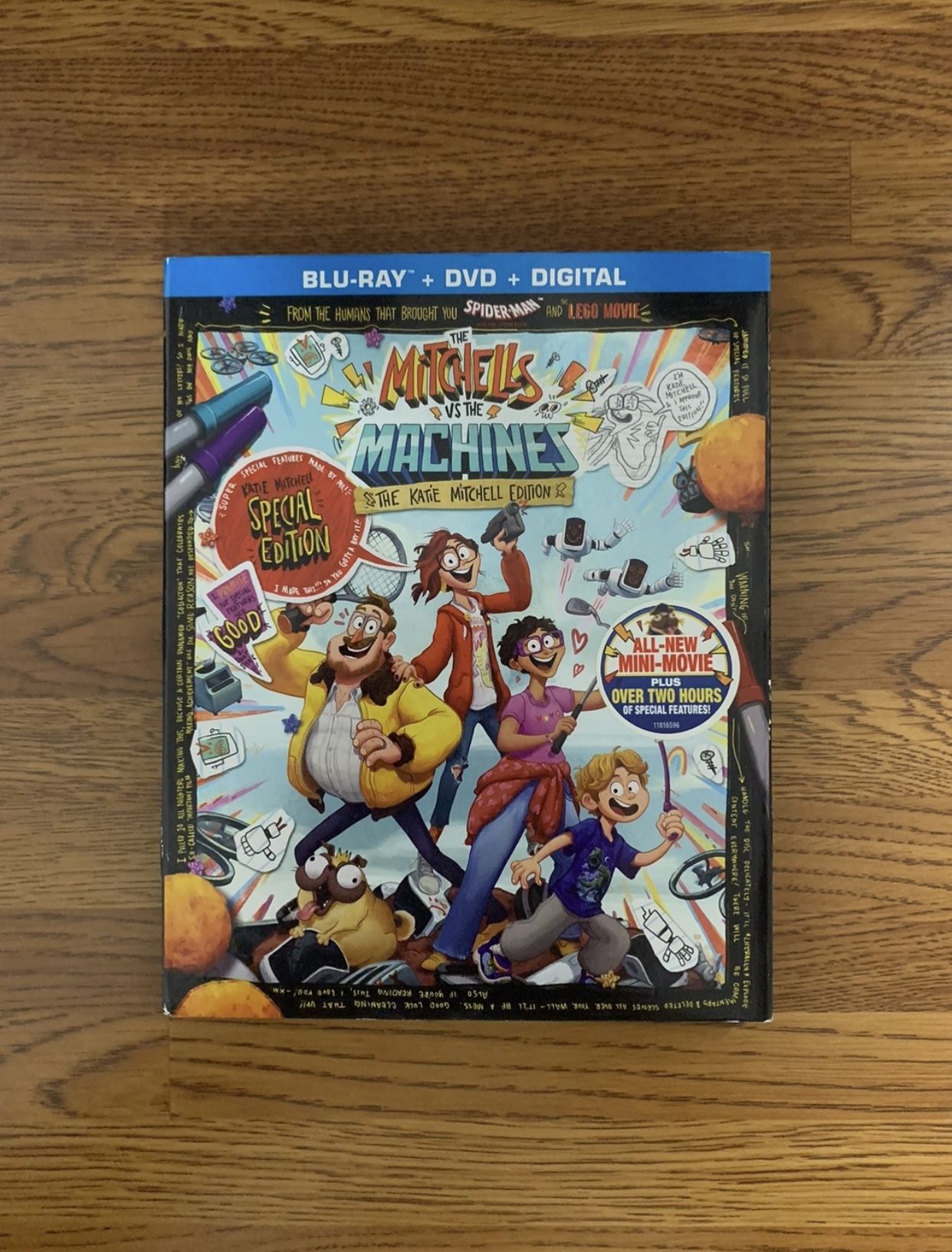 The Mitchells vs. The Machines Blu-ray Combo Pack (Blu-ray + DVD)