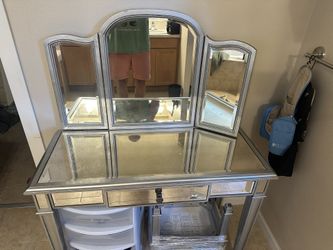 Pier 1 Glass Vanity