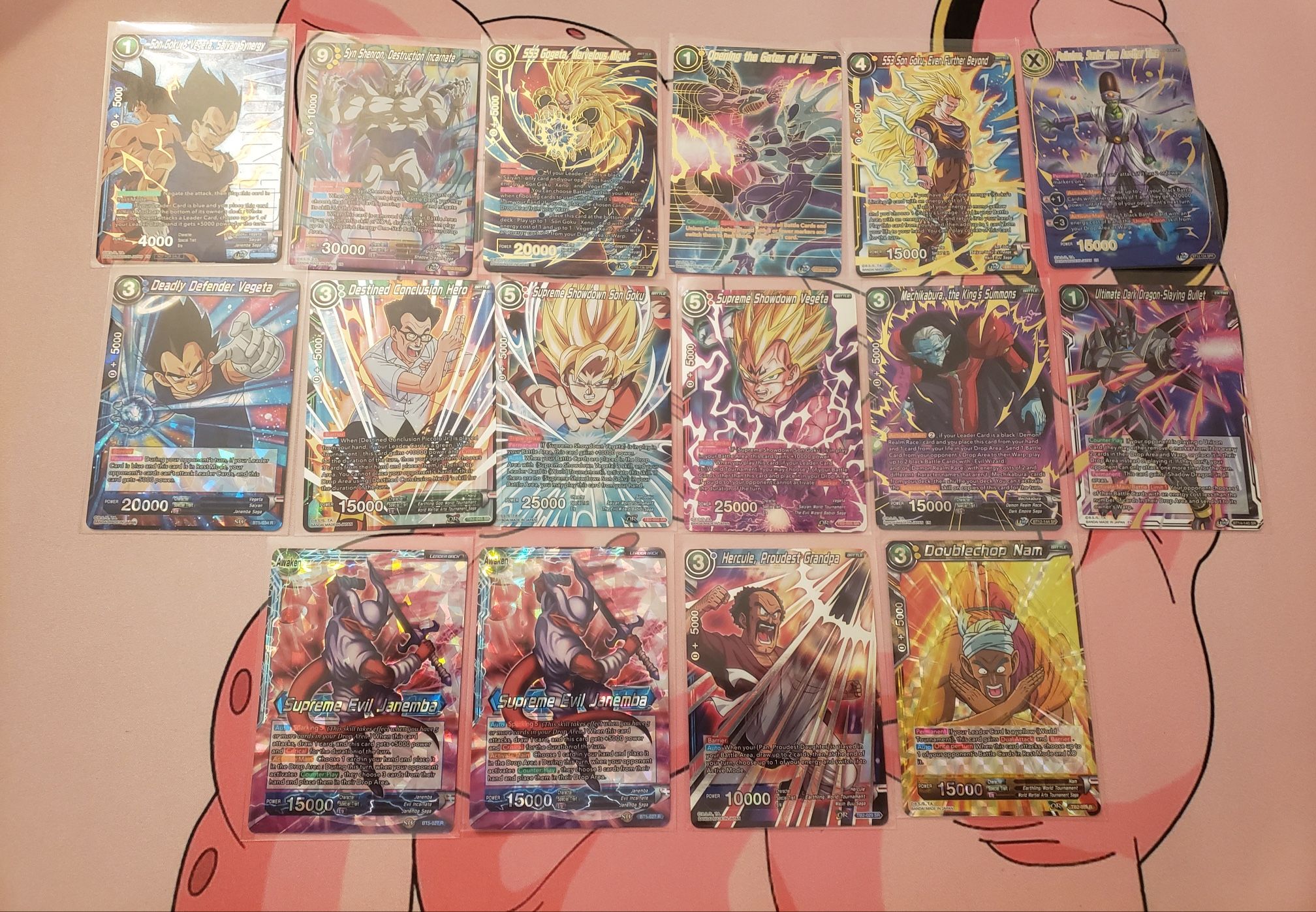 Dragon Ball Collectible Card Game Holo Lot