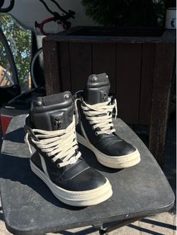 Rick Owen geobaskets size 40 7.5-8