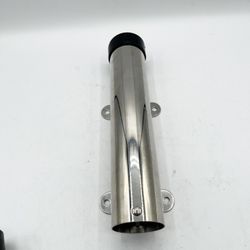 Stainless Steel Side Mount Fishing Rod Holder, Wall Mount