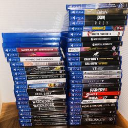 PS4 Games $10 Each 3/11/25