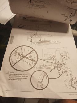 Ergotron stand for computors. New