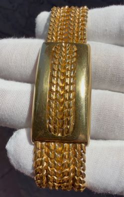 Men’s 18 Gold Bracelet 91.1 Grams