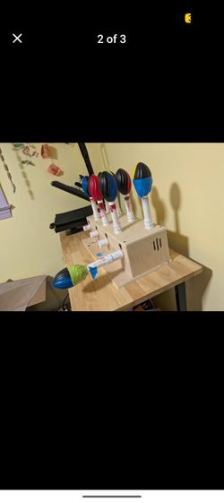 4-Arm Cup Turner with Glitter Craft Supplies