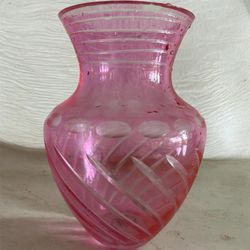 Beautiful pink vase
