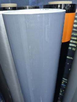 Ceramic gray vinyl wrap roll
