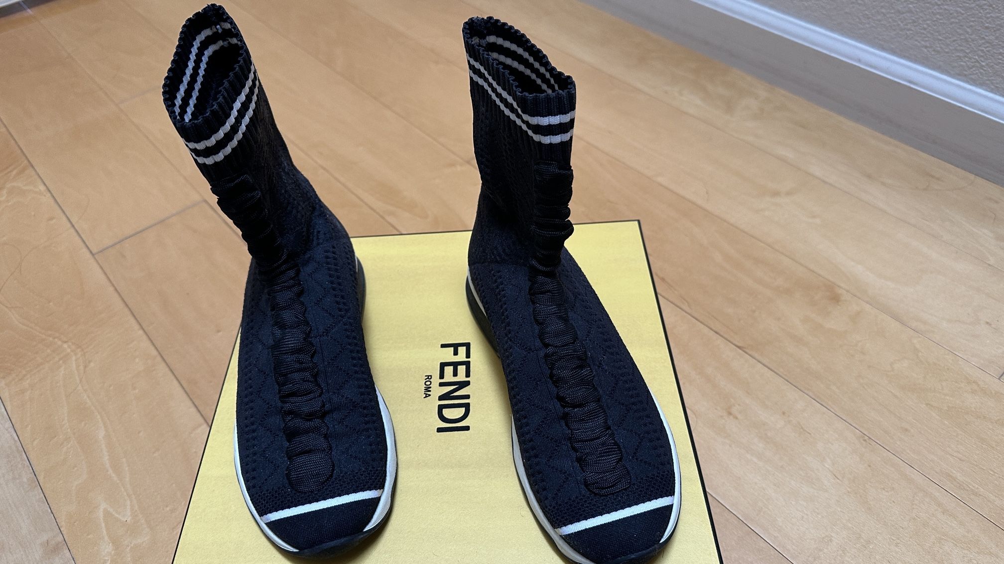 Fendi Knitted Sneakers