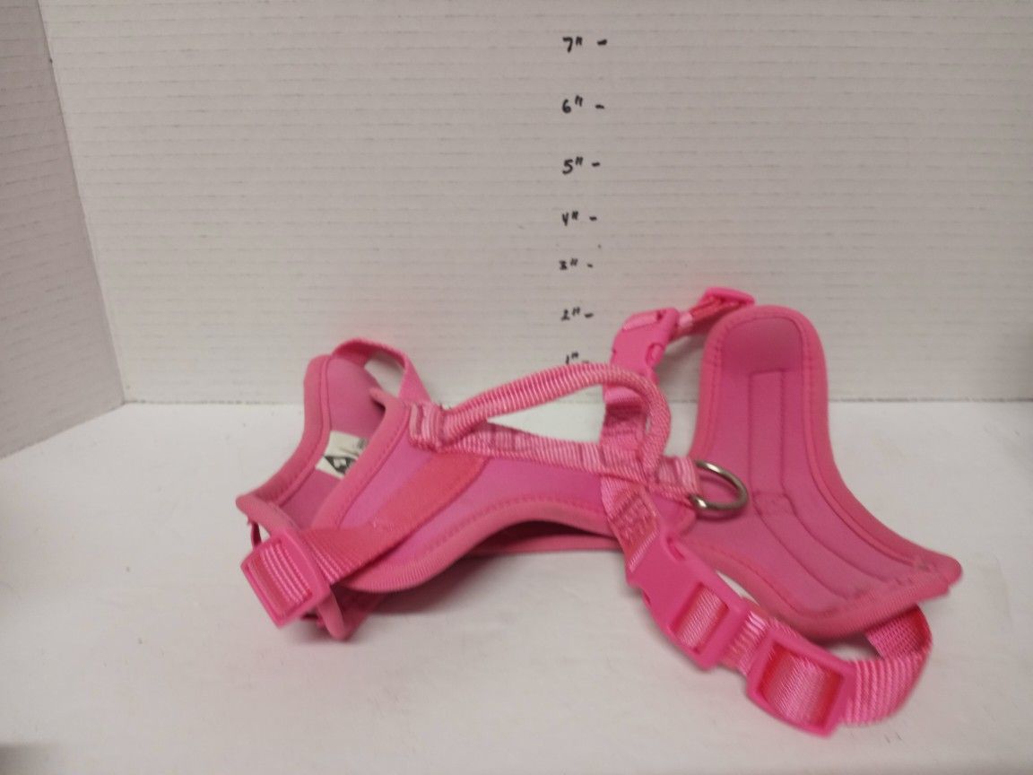 Pink pet dog harness size small