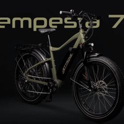 🔥50% OFF  ~ Tempesta 750 Electric Bike🚴‍♂️