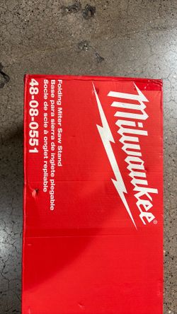 Brand NEW Milwaukee, folding miter saw stand