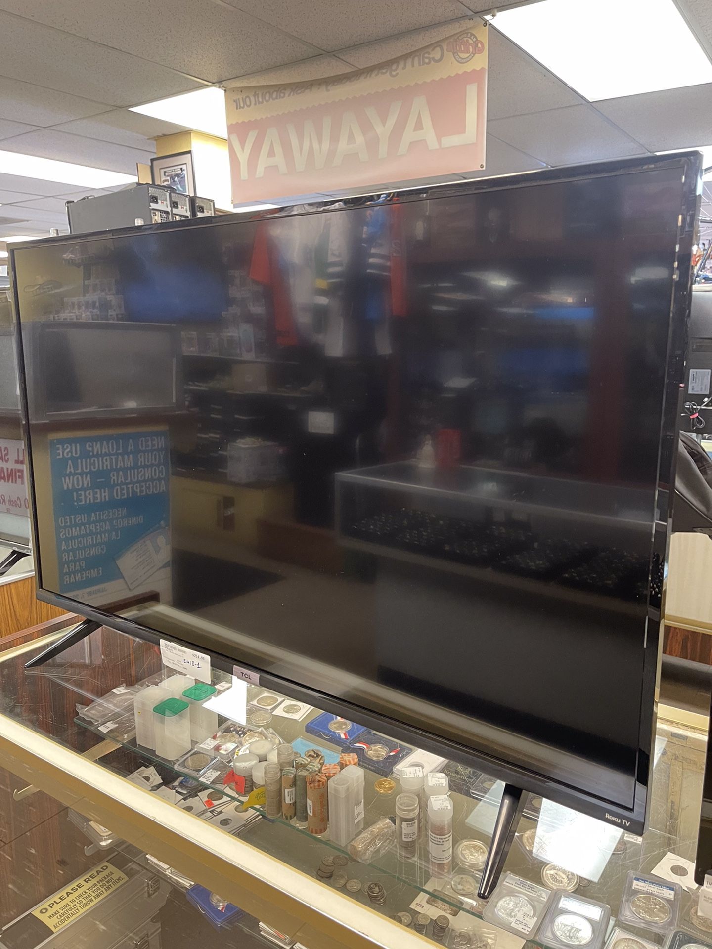 TCL 43” Class 4 Series Smart Roku Tv