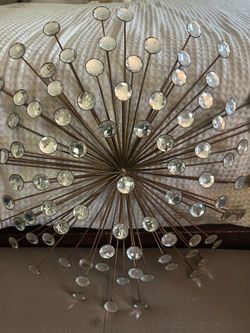 Vintage 24" Metal wall decor