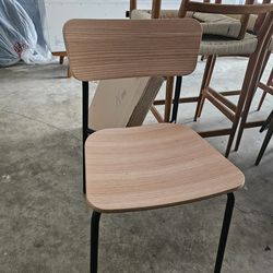 Kollektiff metal and wood chair- only one left